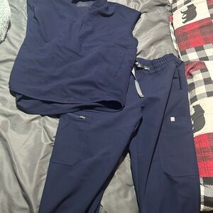 Figs relaxed joggers and scrub top